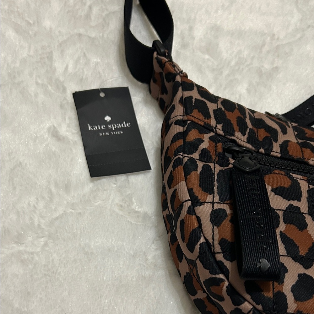 Kate Spade Brown Leopard Crossbody Bag - Picture 4 of 5